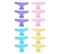 Aramox 12pcs Clips de Cheveux Papillon Salon Clips Coiffures de Coiffure Non Glipt (Salons de coiffure colorés)