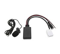 Aramox 12Pin Autoradio RD4 Bluetooth Musique Aux Audio Câble Adaptateur Voiture Aux Câble Remplacement pour C2 C3 C4 C5 C6 C8(avec Micro)
