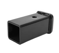 Aramox 15,2 Cm Boule D'attelage à Souder sur carré 5,1 X 5,1 Cm Boule D'attelage Récepteur Manchon Tube Adaptateur D'attelage de Remorque pour Camping-car Caravane Tracteur
