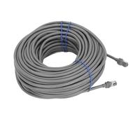 Aramox 150 Pieds Cable Satellite Extension Coraire de Plats Rectangulaires 46M avec Remplacement IP68 2000 Mbps pour la Génération 3