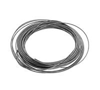 Aramox 15m 304 Câble Câble de Câble de Corde en Acier Inoxydable 7 * 7 Corde pour la Balustrade Picture de Classement Suspendu et Soulève des Objets Lourds pour L'industrie Commerciale