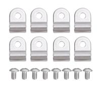 Aramox 16 Pcs 3/16 Pouces Clips de Frein et de Conduite de Carburant en Acier Inoxydable, Remplacement de 0,900 en Large avec 0,200 de Diamètre de Trou