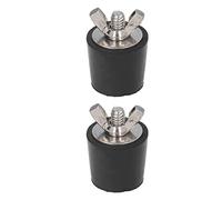 Aramox 2 Bouchons en Caoutchouc d'extension d'hiver, Détection de Fuite de 25 Mm, Bougie Effilée Hivernale pour Les Bouchons 'Extension, Les Lignes de Piscine de Test de Pression, Protégez Votre