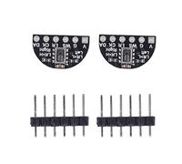 Aramox 2 Ensembles de Modules de Microphone I2S Module de Micro MEMS avec Sortie Numérique 3,3 V Fréquence Réglable SNR 57 DB pour Les Projets d'entrée Audio de la Carte de Développement Sipeed Maix