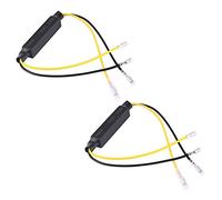 Aramox 2 pièces 12 V 21 watts LED résistance Puissance Résistance Résistance De Résistance Moto clignotant clignotant lumière décodeur fixe erreur accessoires pour moto