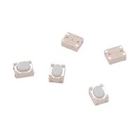 Aramox 250pcs 10 Types Kit de Micro-commutateur à Bouton-poussoir Tactile, Conception de Mécanisme de Précision élevée, Excellent Outil pour la Télévision, équipement Audio, Ordinateur, Facile à