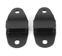 Aramox 2GU-14771-00-00 2pcs Supports de Support de Tuyau de Silencieux D'échappement en Fer, Supports de Support de Silencieux, Supports D'échappement, Adaptés pour Banshee 350 YFZ350 1987-2006, Noir