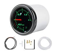Aramox 2in/52mm universel moto Turbo Boost jauge affichage LED avec accessoires d'installation