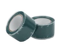 Aramox 2PCS Auto Fusing Silicone Ruban Auto-Adhésif Preuve de L'eau Ruban pour Tuyau D'eau Réparation 1.5m Longueur 2.5cm Largeur (GREEN)