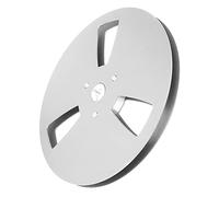 Aramox 3 Bobine Vide à 3 Trous, 7 Pouces 1/4 Alliage D'Aluminium pour TEAC, Pièce de Machine Plateau D'Ouverture Remplacement Bobine de Réception (SILVER)