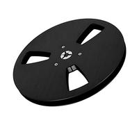 Aramox 3 Bobine Vide à 3 Trous, 7 Pouces 1/4 Alliage D'Aluminium pour TEAC, Pièce de Machine Plateau D'Ouverture Remplacement Bobine de Réception (BLACK)