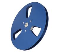 Aramox 3 Bobine Vide à 3 Trous, 7 Pouces 1/4 Alliage D'Aluminium pour TEAC, Pièce de Machine Plateau D'Ouverture Remplacement Bobine de Réception (BLUE)