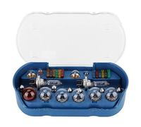 Aramox 30pcs ampoule de voiture kit d'ampoules de rechange kit d'ampoules de voiture, H7 12V 55W auto ampoule d'urgence de voiture + kit de fusible pièces de rechange universelles