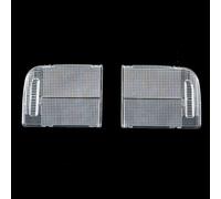 Aramox 34402-SDA-A01 Lentille de lampe de lecture de voiture, paire de cache de lentille de lampe de lecture intérieure de voiture 34401-SDA-A01