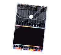 Aramox 36 Stylos Fineliner de Couleur, Stylos de Journal à Pointe Fine de 0,4 Mm avec Encre à Base d'eau, Pointe, pour écrire des Notes de Dessin, Prendre des Notes de Coloriage, école, Bureau (12