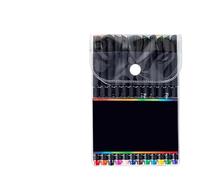 Aramox 36 Stylos Fineliner de Couleur, Stylos de Journal à Pointe Fine de 0,4 Mm avec Encre à Base d'eau, Pointe, pour écrire des Notes de Dessin, Prendre des Notes de Coloriage, école, Bureau (24