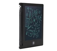 Aramox 4.5in Tablette D'écriture LCD pour Enfants, Ultra-Mince Noir (BLACK) | Tableau bloc-notes à dessin, panneau LCD Flexible, batterie CR1220 intégrée, pratique arithmétique, Notes mémo à la maison