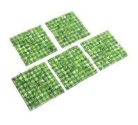 Aramox 5 Mur de Plante Artificielle, Panneau de Pelouse d'herbe de Simulation, Fond de Verdure en Plastique pour Intérieur Extérieur, Matériaux Sûrs, Jardinage de Bricolage Idéal, Design Robuste,