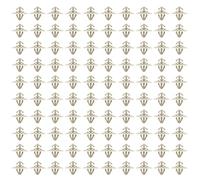 Aramox 500339745 Clips de Garniture de Moulure de Porte, 7701470769 100 Clips de Garniture de Moulure de Porte Latérale Kit de Fixations Extérieures 500326896 Remplacement pour Vivaro-A 2001-2014