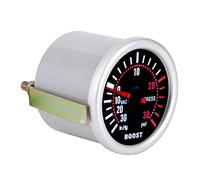 Aramox 52 Mm Turbo Boost Gauge Turbo Pressure Metter Boost Vacuum Gauge Hautement Précis -30-30psi Affichage Installation Facile avec un Manuel Anglais pour la Plupart des Véhicules 12V