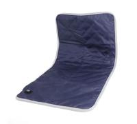 Aramox 5V Portable Pliable Chaise Chauffante Coussin de Siège pour Stade Extérieur Camping Accueil (Bleu Marine)