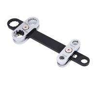 Aramox 8 en 1 Clé Universelle Réglable, Acier CrV, Double Tête avec Plage de 8-19mm, Rotatable à 360 Degrés, pour Maintenance Automobile et Mécanique