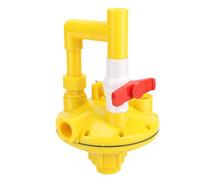 Aramox Abreuvoir à Poulet, Régulateur de Pression d'eau en Plastique pour Volaille avec Soulagement Double Direction, 18 X 28 Cm, Contrôle Automatique de la Conduite d'eau pour Abreuvoir de Poulet