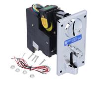 Aramox Accepteur de Pièce, Sélecteur de Pièces de Monnaie électrique Anti-pêche, 12V DC avec Détection de Haute Précision, Idéal pour les Distributeurs Automatiques et les Machines de Jeu (Gris