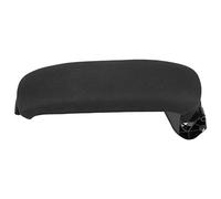 Aramox Accoudoir central 8P, voiture noir simili cuir console centrale accoudoir couvercle capuchon de rangement pour 8P/2003-2013 8P0864245P (tissu)