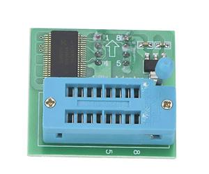 Aramox Adaptateur 1,8 V Convertisseur Flash SPI Winbond Electronics Apples Carte Mère d'ordinateur Portable Carte de Conversion Légère SOP8 DIP8 W25 MX25 CH341 TL866CS Mx25u6435 Puce Flash 1,8 V