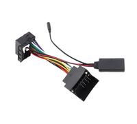 Aramox Adaptateur Bluetooth Aux pour E60 E63 E65 E87 avec Microphone | Module Audio de Voiture, Câble de 59,1 Pouces, Bluetooth 5.0, Son HiFi, Réponse aux Appels Téléphoniques, Brancher et