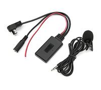 Aramox Adaptateur de Câble AUX, 5.0 avec Microphone pour Un Audio de Voiture Pratique