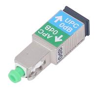 Aramox Adaptateur de Connecteur SC à Fibre Optique SC Male à UPC Femelle Hybrid Convertisseur avec Manche en Métal en Céramique pour le Cadre de Distribution de Fibre Optique