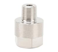 Aramox Adaptateur de Jauge de Pression d'Huile 1/8 Npt, Adaptateur de Jauge de Pression d'Huile 1/8 Npt Mâle vers M10 X 1,0 Femelle, Compatible avec la Jauge de Température de