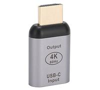 Aramox Adaptateur Interface Multimédia USB 3.1 vers, 4K 60Hz, Alliage | Prise en charge du mode alt 2.0, compatible vesa 1.2, profondeur de couleur 8/12 bits, plug play remplaçable à chaud, pour
