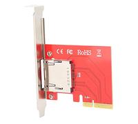 Aramox Adaptateur PCI E Lecteur de Carte PCI E CF201 Carte Convertisseur 16 Gbit/s vers CF Protection Contre Les Surcharges Plug and Play pour Photographes éditeurs OS X