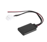 Aramox Adaptateur stéréo Bluetooth, Adaptateur de câble Audio sans Fil Bluetooth AUX 3 Broches Musique stéréo pour GL1800 Goldwing