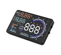 Aramox Affichage Tête Haute, 14 cm OBD II Écran HUD Voiture Affichage Vitesse Pare-Brise Réfléchissant