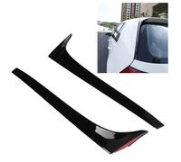 ARAMOX Aileron de lunette arrière 2 pièces ABS voiture fenêtre arrière aileron d'aile latérale convient pour Volkswagen Golf 7