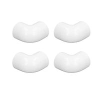 Aramox Ajustement de Tube en PVC Haute Forte Longueur 90 Degrés Adaptateur Ellbogène 2 Chemins, Idéal pour les Systèmes D'eau de Consommation et de Refroidissement (20MM)