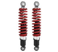 Aramox Amortisseur, 2 Pièces Amortisseur de Moto 250mm Amortisseur de Suspension pour 50cc-125cc Dirt Pit Bike ATV Go Kart