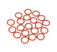 Aramox Amortisseur de tube, 20pcs anneaux de silicone pour amortisseur de tube adaptés Tube Amortisseur Anneaux de silicone pour 12AX7 12AU7 12AT7 12BH7 EL84