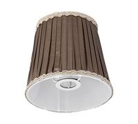 Aramox Amour en Fer et en Tissu pour Ampoules E14, éclairage Doux, Design Moderne élégant, Ajustement Universel, Multifonctionnel, adapté aux Lampes de Chevet, Décorations de Maison à Haute Lumière