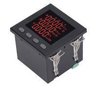 Aramox Ampérémètre Numérique Intelligent en 3 Phases avec Fonction D'alarme pour L'automatisation du Convertisseur, Couteau énergétique pour la Mesure des Performances Internes de L'entreprise