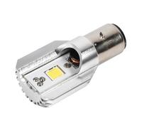 ARAMOX ampoule de phare COB de moto BA20D moto LED phare Blub faisceau haut / bas faisceau COB Scooter lampe