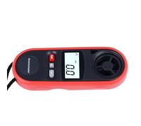 Aramox Anémomètre Numérique de Vitesse du Vent, Construction ABS, Conception Compacte avec Rétroéclairage, pour CVC et Usage Domestique