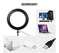 Aramox Anneau Lumineux de 16 Cm, luminosité Réglable à 360° avec 3 Modes de Température de Couleur, Lumière de Maquillage LED pour la Photographie, Vidéos Youtube, Créateurs de Contenu Vloggers (16