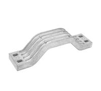 Aramox Anode de Support de Tableau Arrière pour Moteur Hors-bord, Anode de Support de Moteur de Bateau en Alliage D'aluminium, OEM : 6G5 45251 01 00, 6G5 45251 02 00, 12885, 18-60