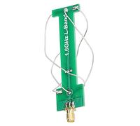 Aramox Antenne Hélicoïdale à 4 Bras PCB 1,6 G Antenne Hélicoïdale à 4 Bras 1, à,68 GHz 50 Ohm SMA Mâle pour Relais de Positionnement par Satellite et Systèmes de Réception Météorologique (Green)