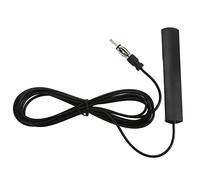 Aramox Antenne Patch TP 009, Antenne Radio FM à Gain élevé 5 Dbi avec ABS et Noyau en Cuivre sans Oxygène RG174, pour la Stabilisation du Signal de Voiture 78-108 MHz